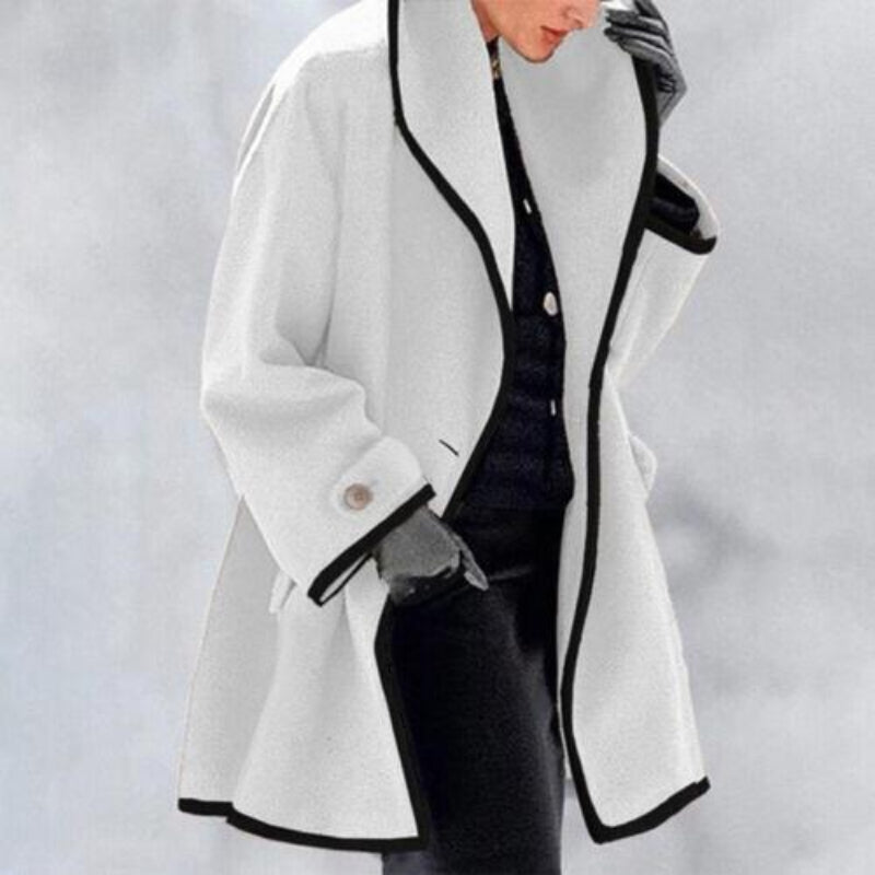 Women's Winter Double-Button Trench Coat