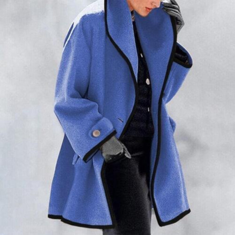 Women's Winter Double-Button Trench Coat