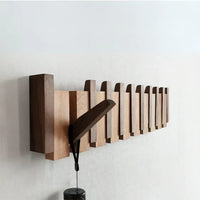 Wooden Piano Design Coat Rack