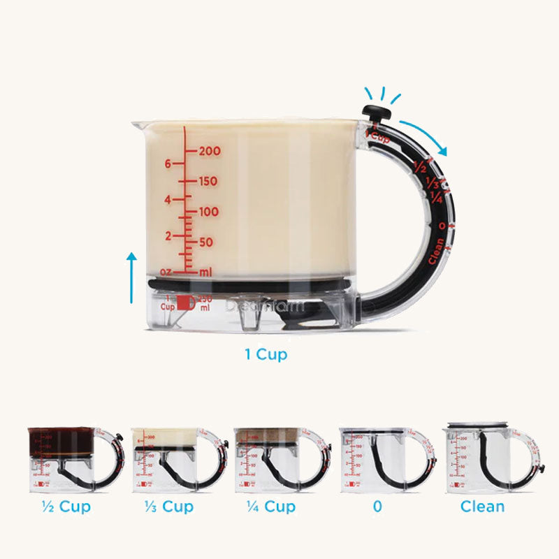 Zero-Mess Precision Kitchen Measuring Cup